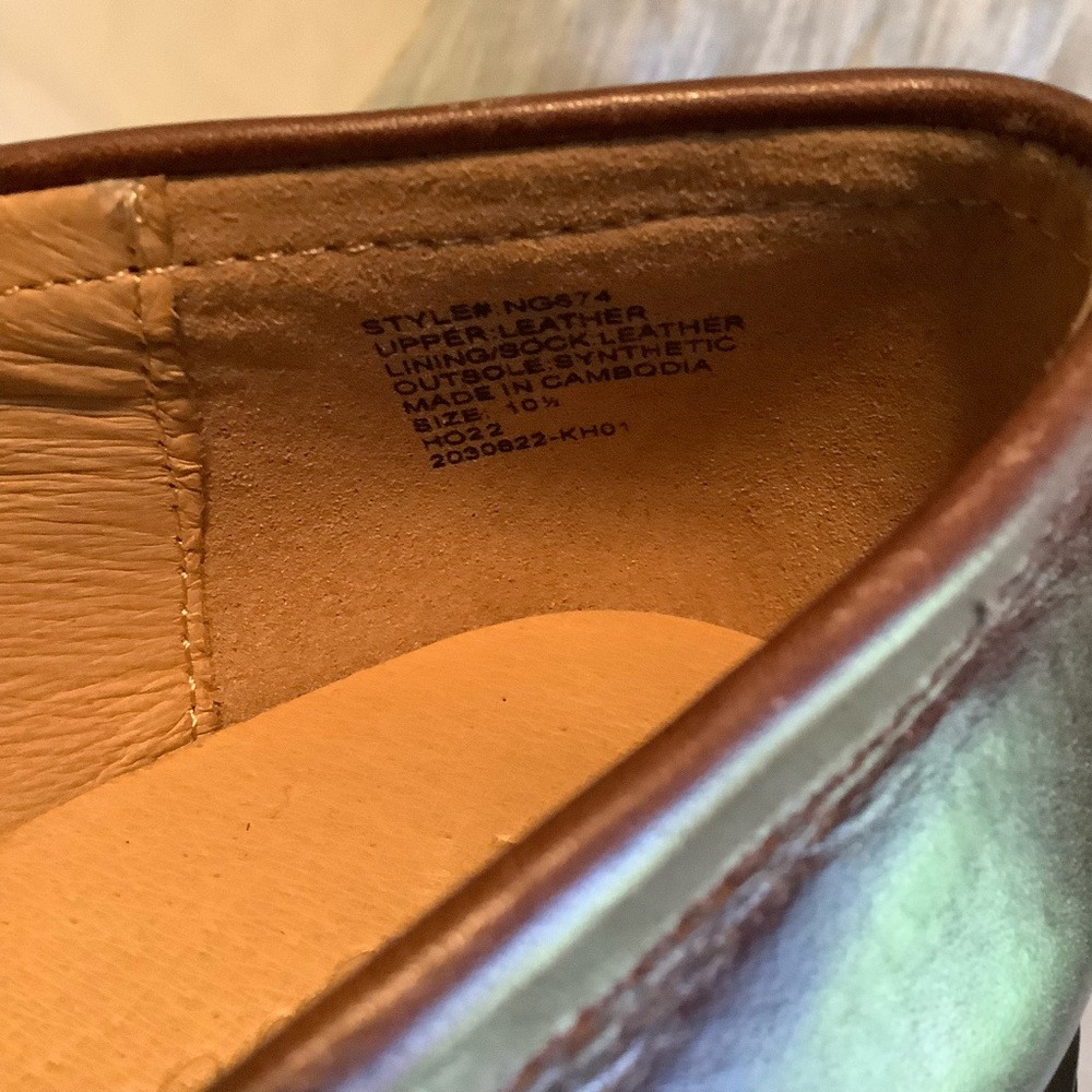 Madewell Bradley Lugsole Loafer Cherry Wood Leather size 10.5. NWOT - Picture 4 of 4